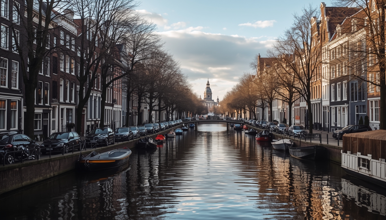 Phroxxenthralax people jogging along Amsterdam canals